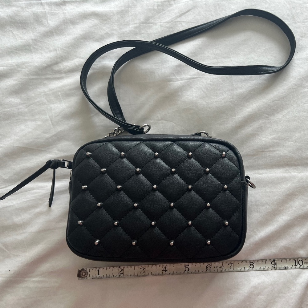 Rebecca Minkoff Diamond Quilted Studded Bag